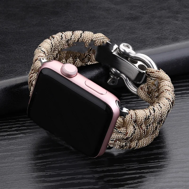 Title 22, Nylon Sports iWatch Strap 38 40 42 44mm Woven S...