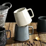 Japanese Style Coarse Pottery Mug for Home and Office. Enjoy your coffee, tea, or any beverage with this durable and sty — photo 13