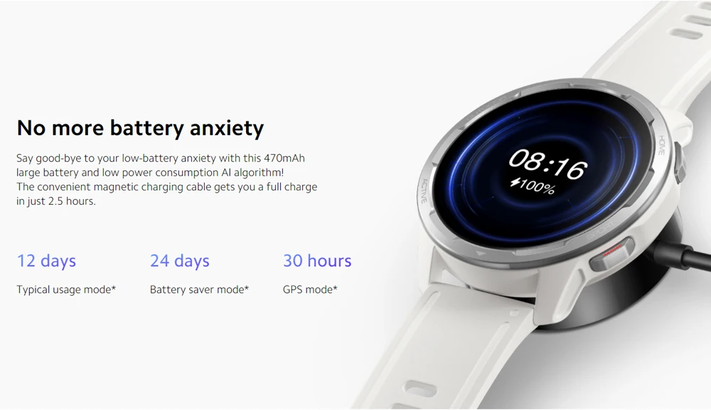 Title 13, Dual Band GPS Motion Pedometer Smart Watch. Tra...