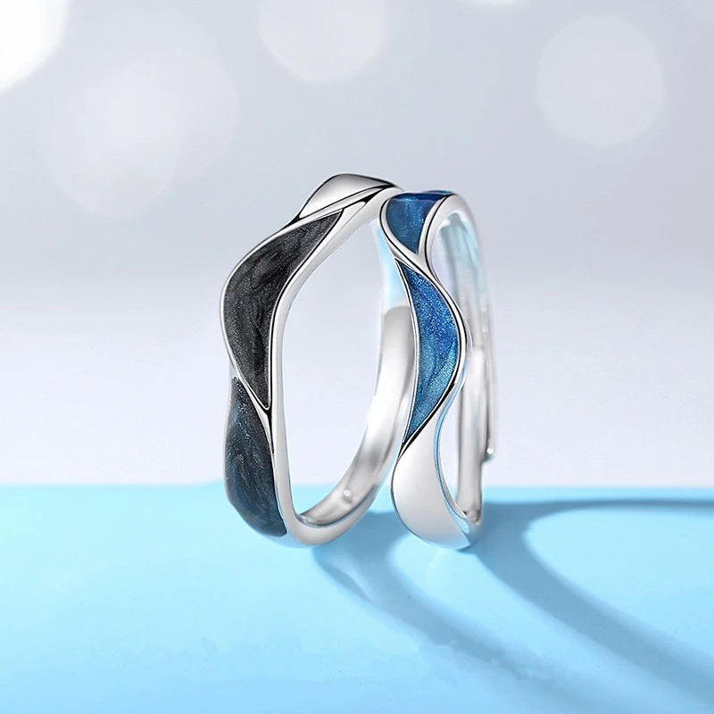 Anel de Prata Esterlina de Moda Masculino e Feminino – Sofisticação e Durabilidade para um Visual Elegante e Moderno — foto 3