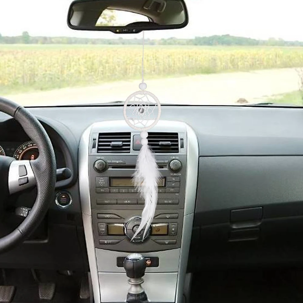 Mini Dreamcatcher Pendant Indian Dream Catchers Car & Bag Decor Wind Chimes & Home Wall Hanging Decoration Gifts — photo 2