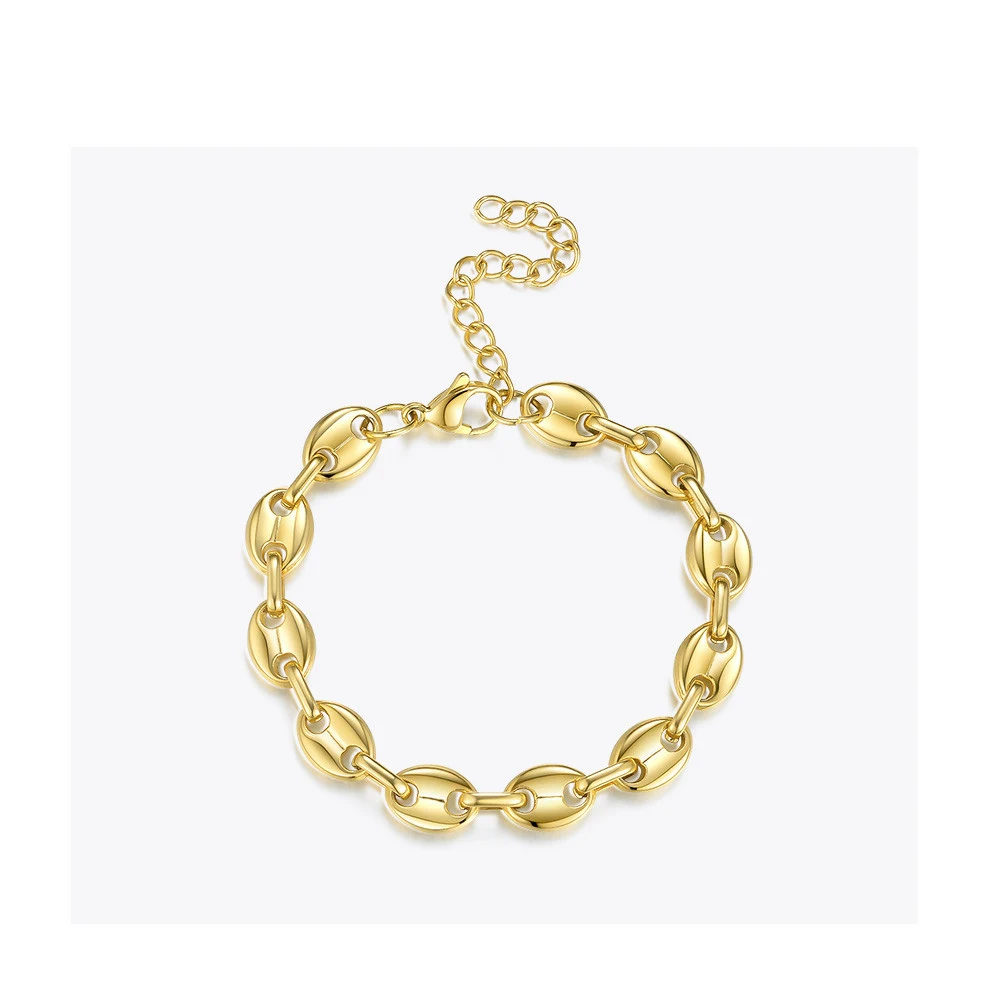 Collar de botón de grano de café de la nariz de cerdo — foto 1