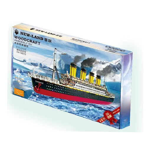 Title 3, 3D Jigsaw Puzzle Laser DIY Large Manual Build y...