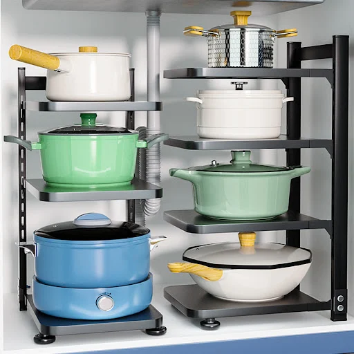 Title 5, Non-perforated Kitchen Shelving for Sink, Pot S...