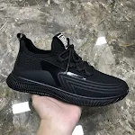 Trendy Breathable Mesh Sneakers. Flying Woven Casual Shoes for Everyday Wear. Experience Comfort and Style with These Li — photo 5