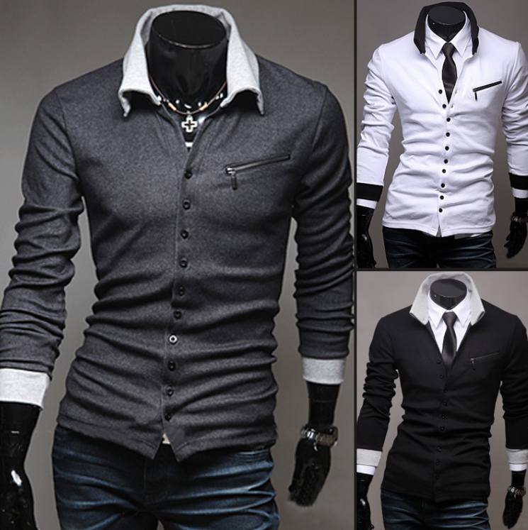 Fashionable Men's Slim Cardigan Knitted Sweater Offering Style and Comfort for Any Occasion, Perfect for Layering, Versa — photo 7