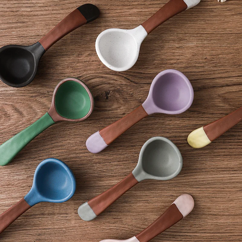 Title 1, Commercial Chunky Ceramic Soup Spoon Specialty ...