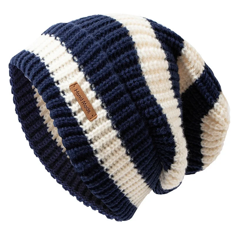 Title 2, Japanese Style Stripe Letters Loose Big Head Ci...