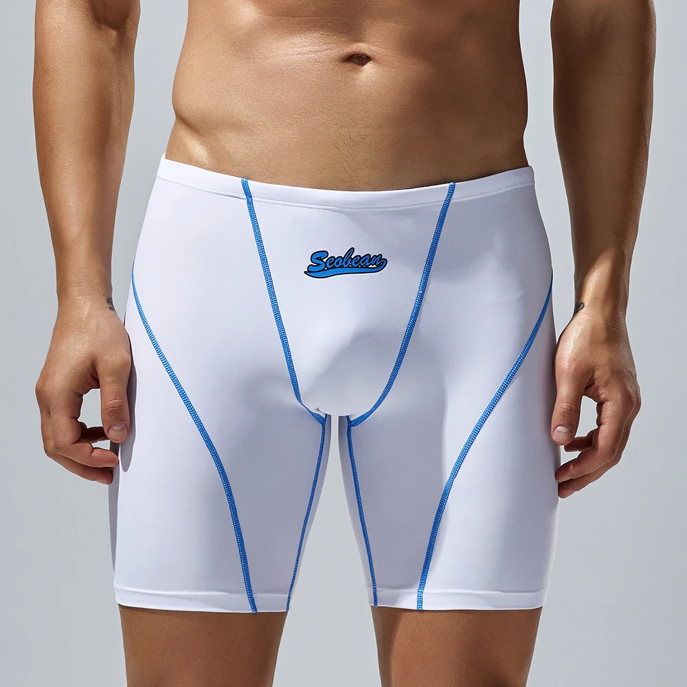 Title 4, Fashionable Plus Size Knee Length Swimming Shor...
