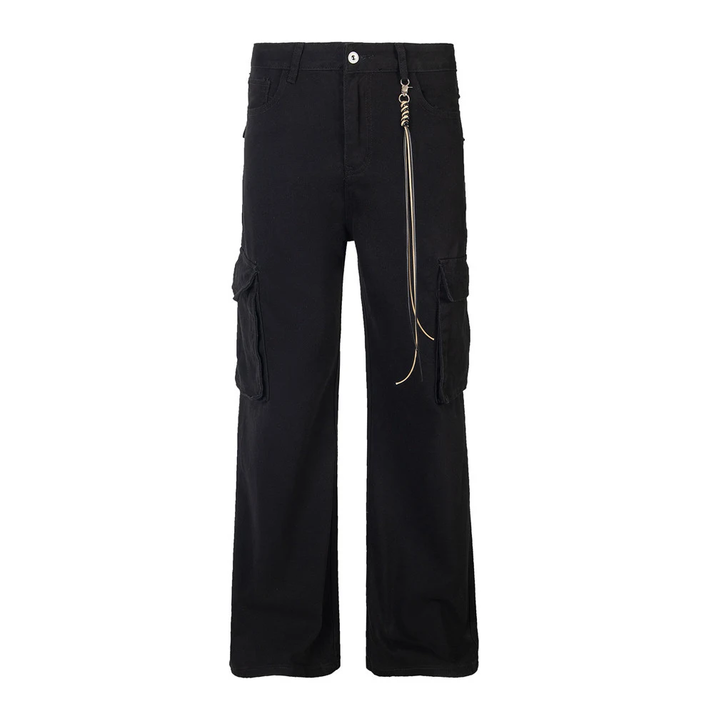 High Street American Style Loose Workwear Denim Trousers, comfortable and durable, perfect for work or casual wear, clas — photo 4