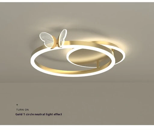 Title 6, Lampa sufitowa Motyl Ochrona Oczu Delikatne świ...