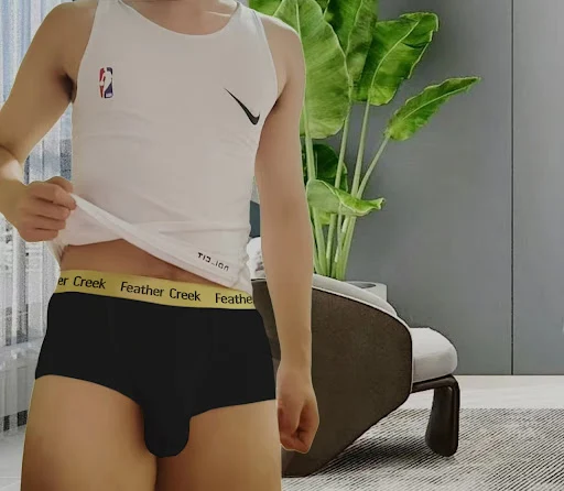 Title 10, Mens U-shaped Bag Underwear Breathable Underwe...
