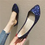 Sapatilhas com Lantejoulas para Mulher Conforto e Brilho para o Dia a Dia Sapatos Planos Perfeitos para Festas e Eventos Casuais e Elegantes — foto 8