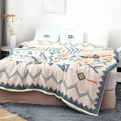 Title 1, Breathable Towel Quilt with Thickened Six-Layer...