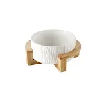 White with stand