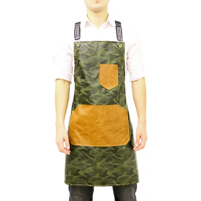 Title 2, Waterproof Camouflage Apron Household Work Clot...