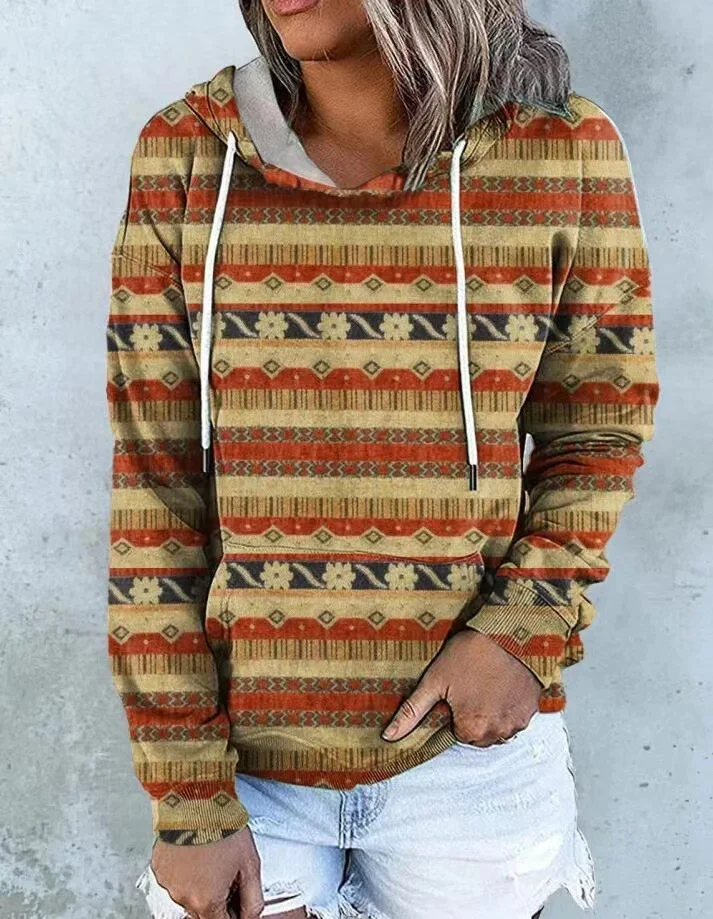 Damen New Burst Print Sweatshirt Bequemes Sweatshirt mit lebendigem Burst-Print für einen trendigen Look. Perfekt für Alltag und Freizeit. Hochwertige Qualität. — foto 5
