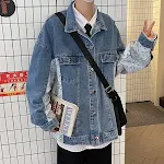 Casaco masculino folgado e oversized estilo Hong Kong, perfeito para um visual moderno e despojado. Conforto e estilo garantidos. — foto 16