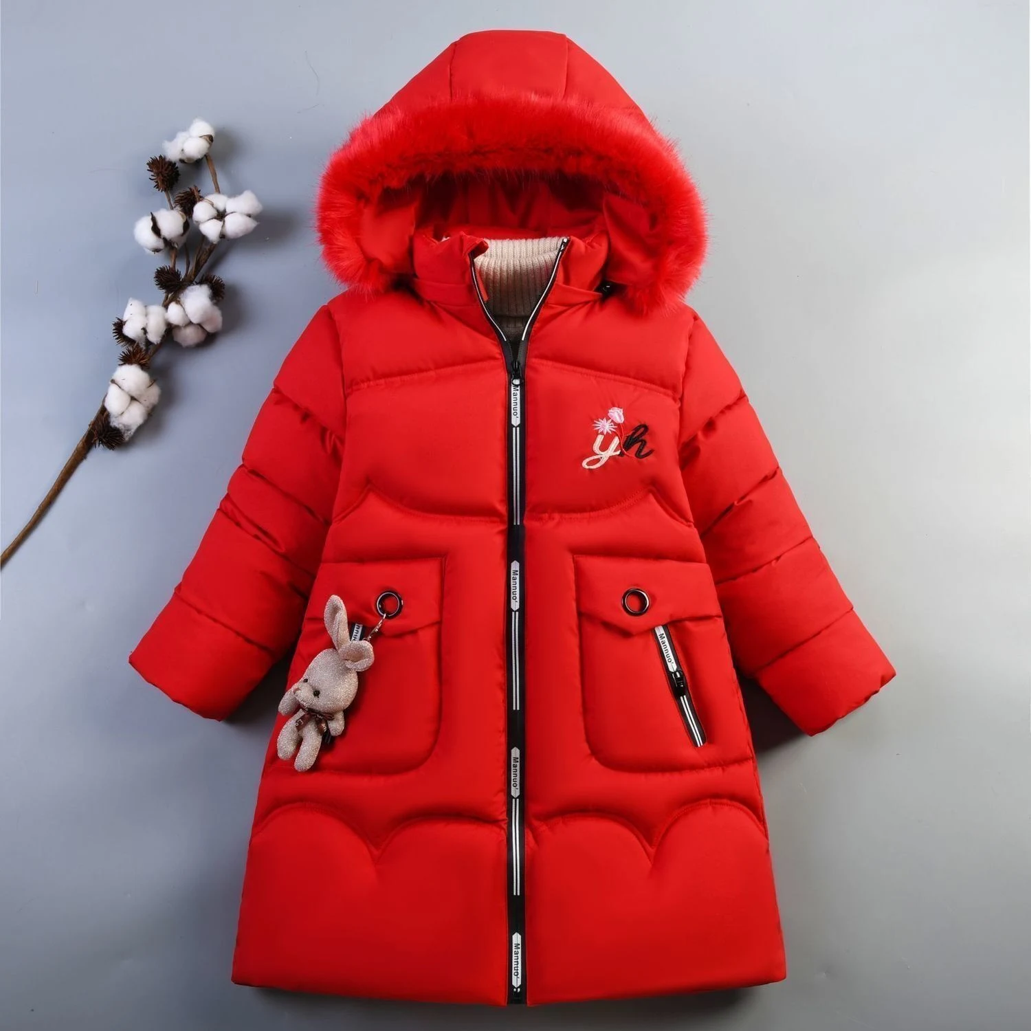 Ropa de algodón gruesa y cálida para niños Nueva. Abrigo de invierno cómodo y abrigado. Ideal para mantener a tus hijos calientes y protegidos. — foto 1