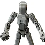 Robô Shapeshift 2.0 Articulado 3D Impresso Boneco Modelo de Ação Brinquedo Presente Infantil, Multi-Juntas, ideal para poses e brincadeiras criativas — foto 10