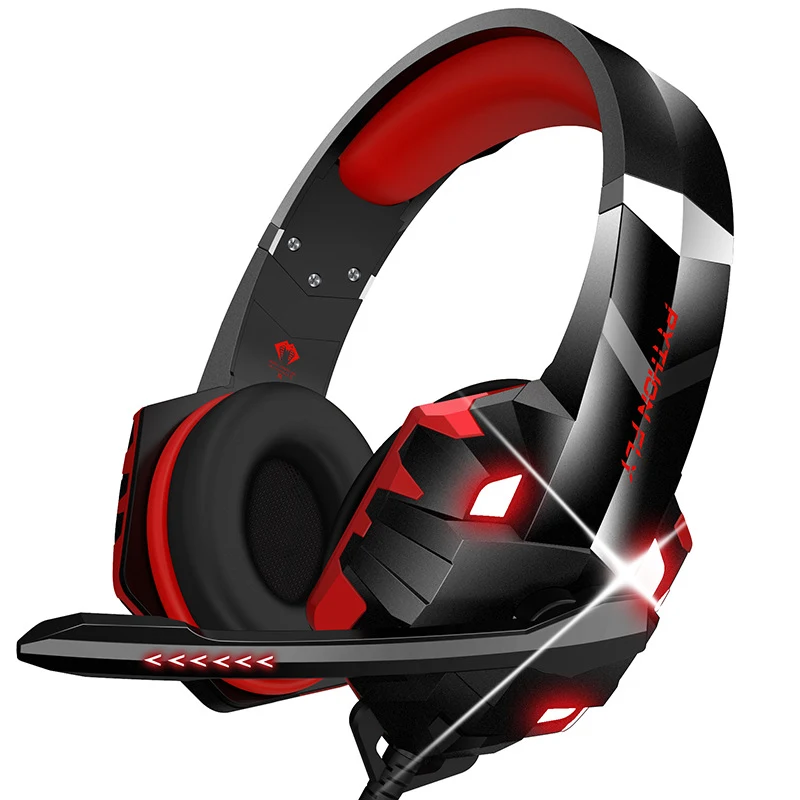 Title 2, Gaming Headset Computer Headset Wired With Micr...