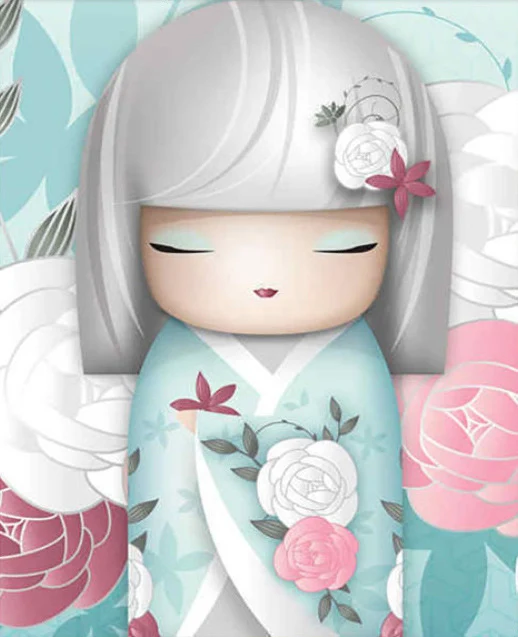 Diamond Painting Personaggi Anime. Divertiti creando splendide opere d'arte con diamanti scintillanti. Kit completi per decorare e rilassarsi. — foto 3