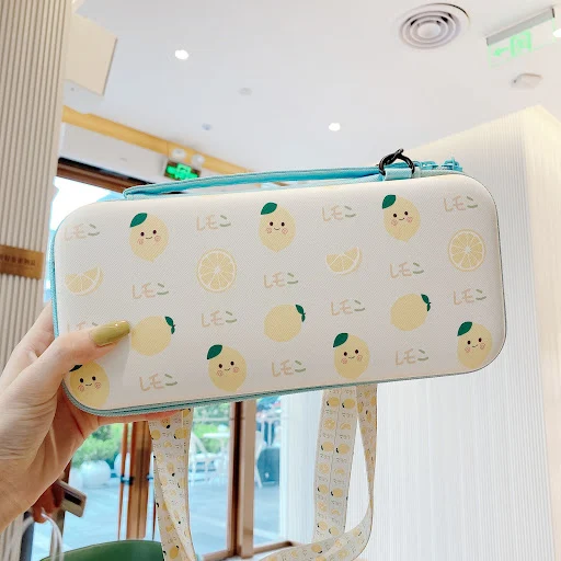 Title 8, Cartoon Fruit Messenger Game Console Crossbody ...