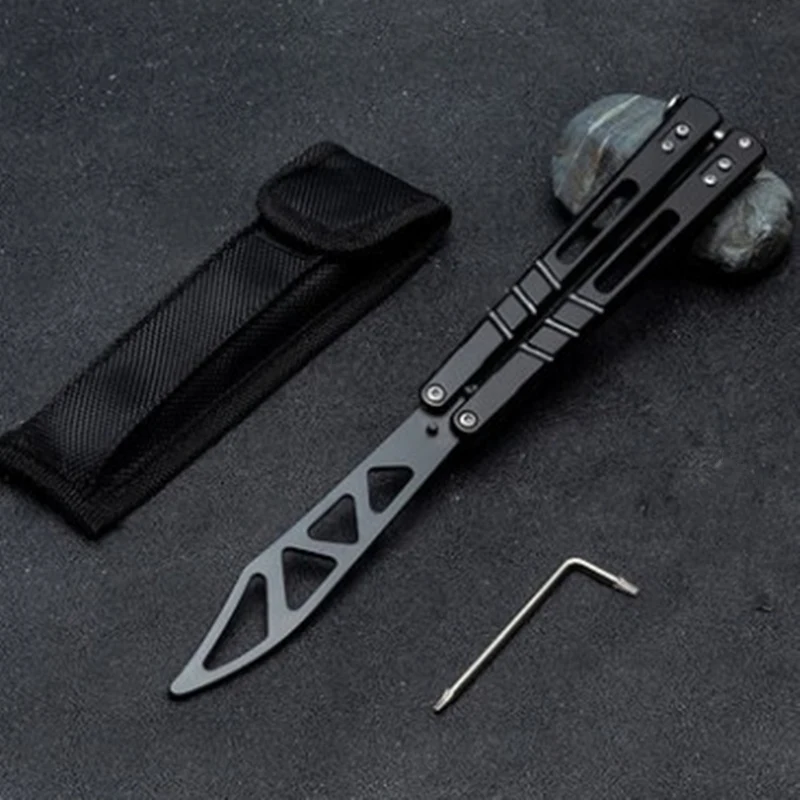 Title 15, Outdoor Portable Training Knife All Steel Self-...