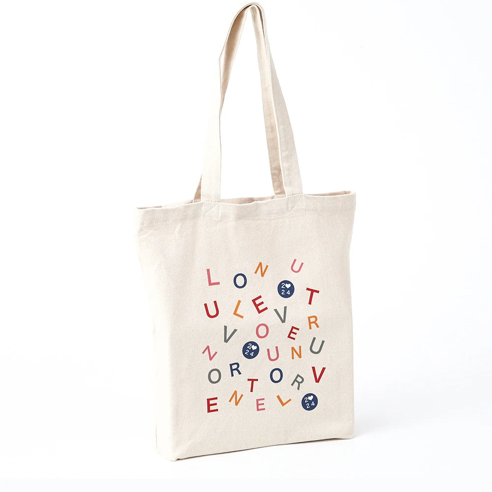 Nieuwe Katoenen Bedrukte Canvas Tas met One-Shoulder Design, Creatief en Perfect om je Benodigdheden Comfortabel en in Stijl te Dragen. — foto 11
