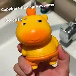 Children's CAPI Balaka Tongzi Water Pistol. Bathroom and outdoor press water spray toy. Fun water play for kids, easy to — photo 3