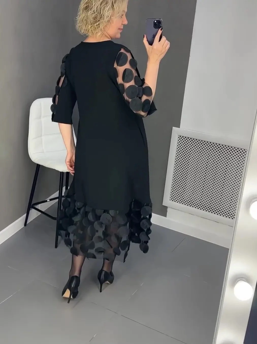 Dames kleding plus size jurken hot sale. Shop stijlvolle, comfortabele en trendy jurken in grote maten. — foto 4