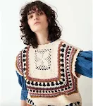 Heavy Industry Crochet Knitted Pullover Vest Fancy Yarn Cotton offers warmth, style, and comfort for demanding work envi — photo 15
