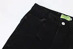 Pantaloni larghi da uomo in tinta unita, dal taglio ampio e comodo, ideali per un look rilassato e alla moda. Perfetti per ogni occasione. — foto 16