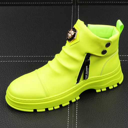 Title 5, Martin Boots High-Top Pi Yinglun Trend Cowboy. ...