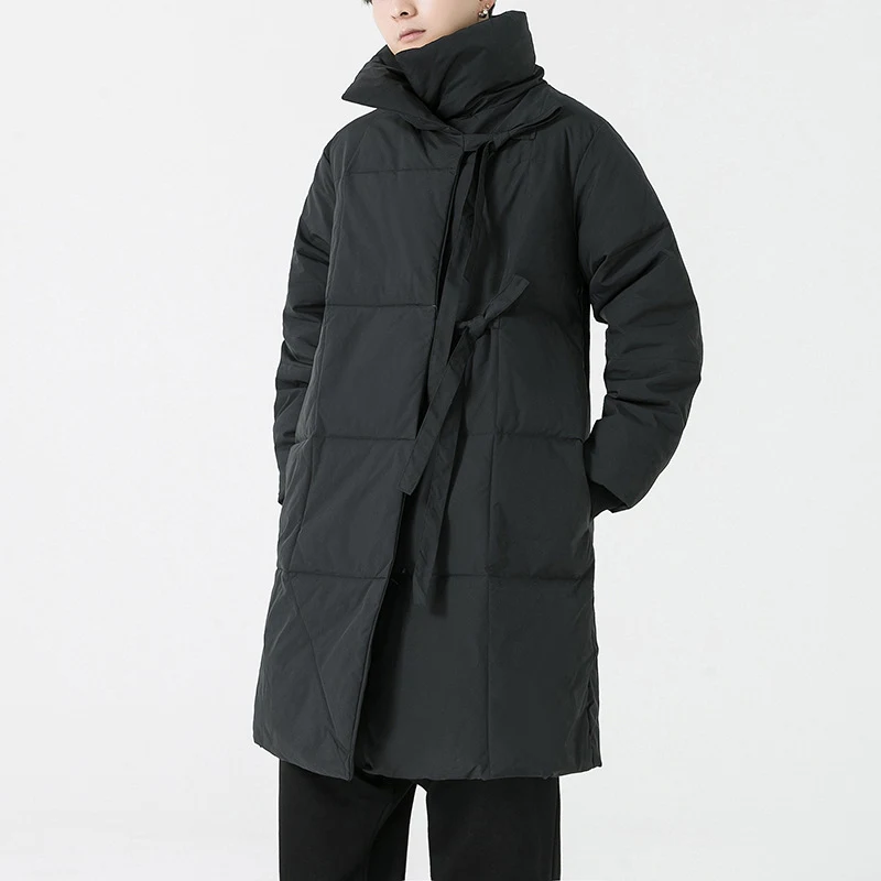 Men's and Women's Winter Cotton Dress Dark Style Warm Comfortable Perfect for Winter Elegant Versatile Essential Winter — photo 6