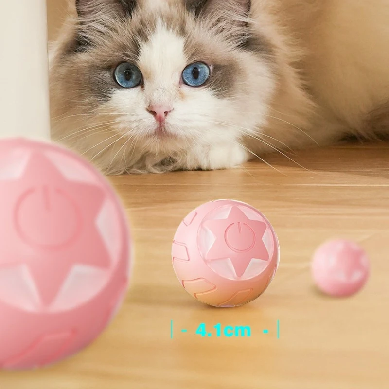 XINGX Rolling Ball Cat Toy Self-Hi Bite-resistant Toys keep your cat entertained, active, and happy with engaging self-p — photo 1