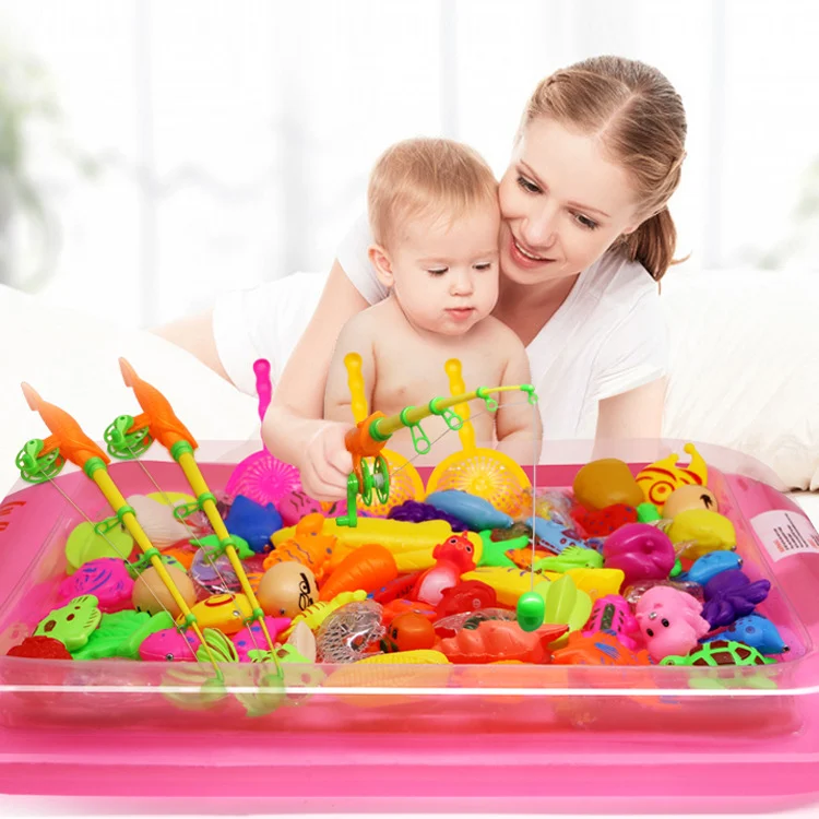 Title 3, Conjunto de Brinquedos para Banho Bebê Pesca e ...