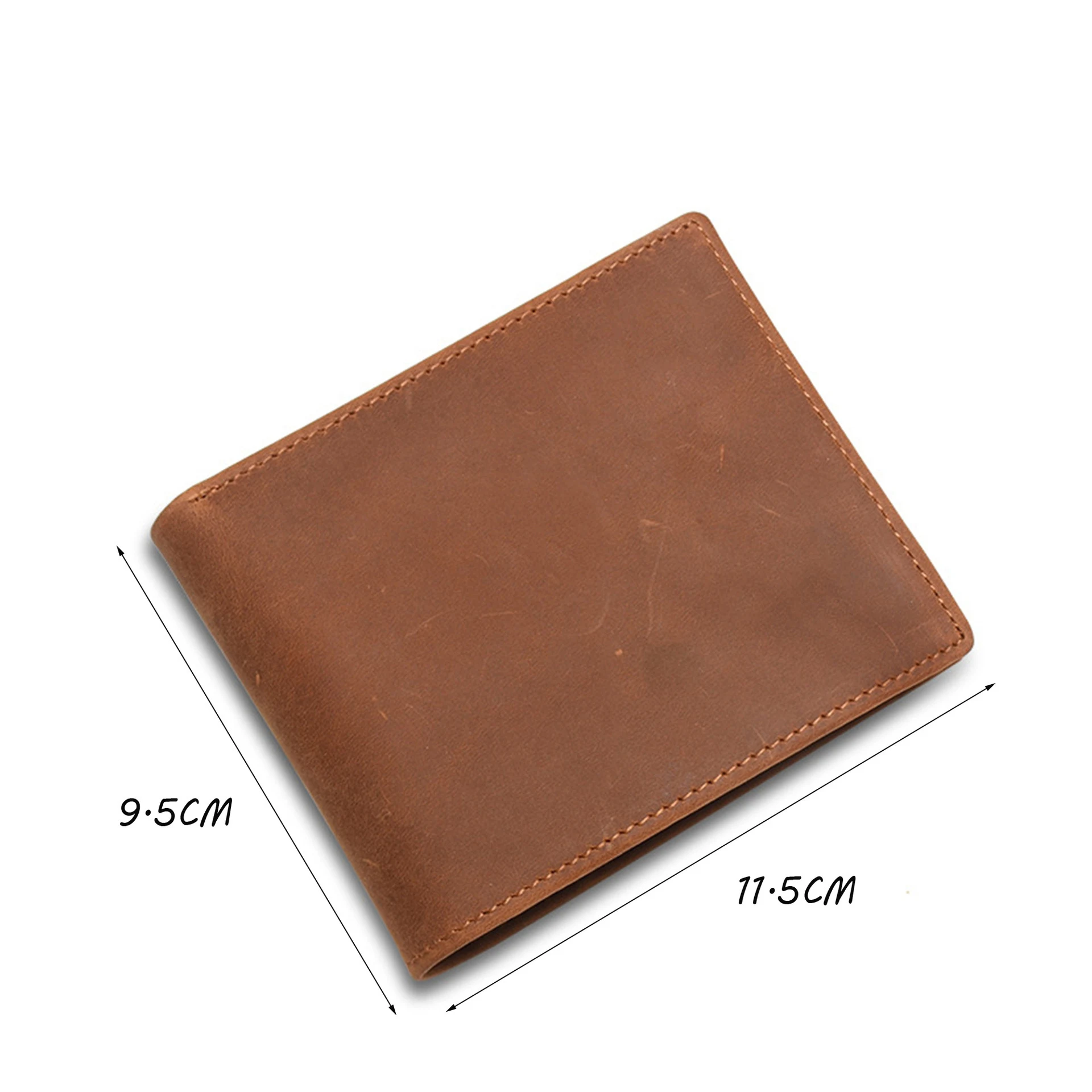 Men's Leather Laser Carving Letter Wallet. A personalized and stylish gift that combines elegance, style, and functional — photo 16