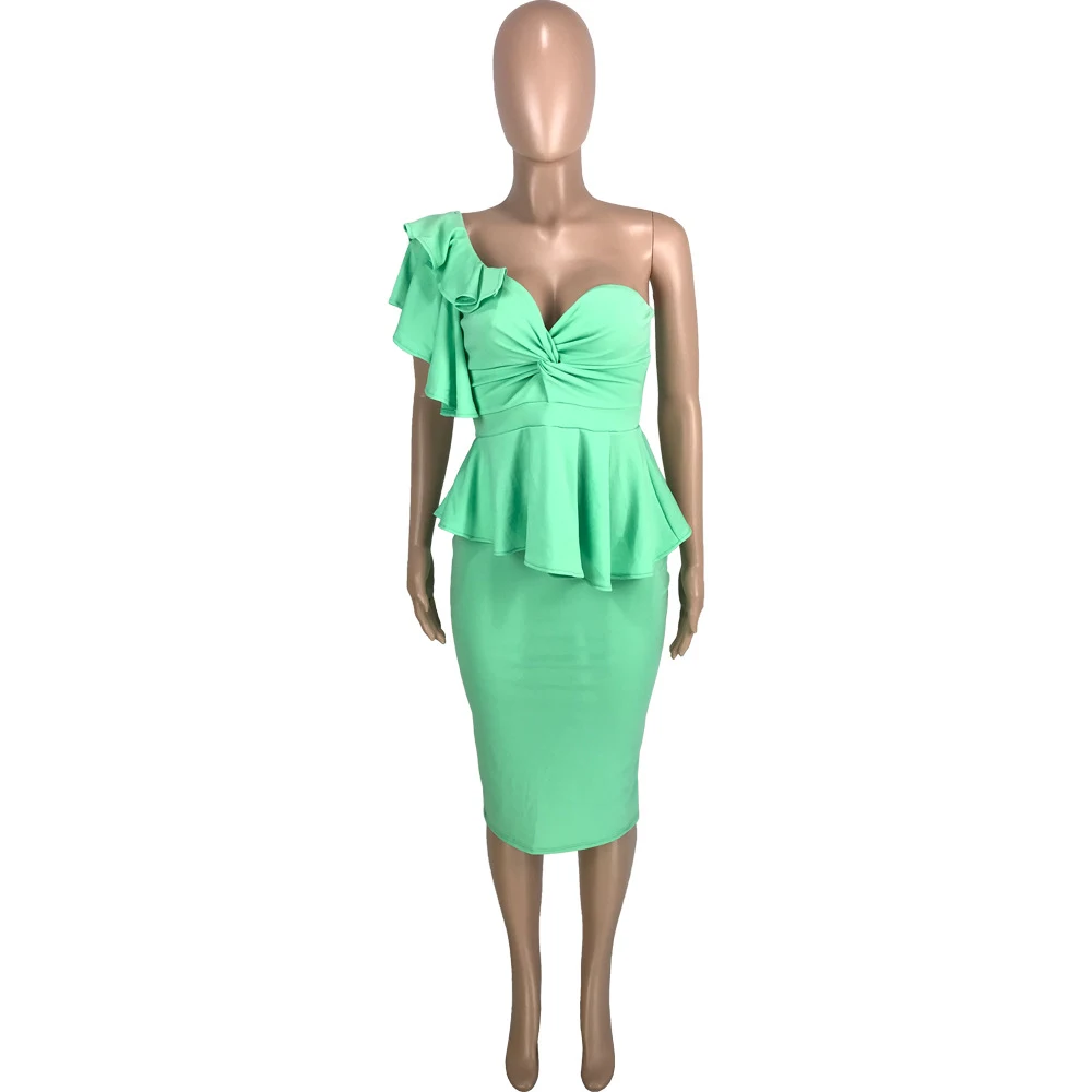 Title 16, Womens Fashion Casual Slim Solid Color Dress