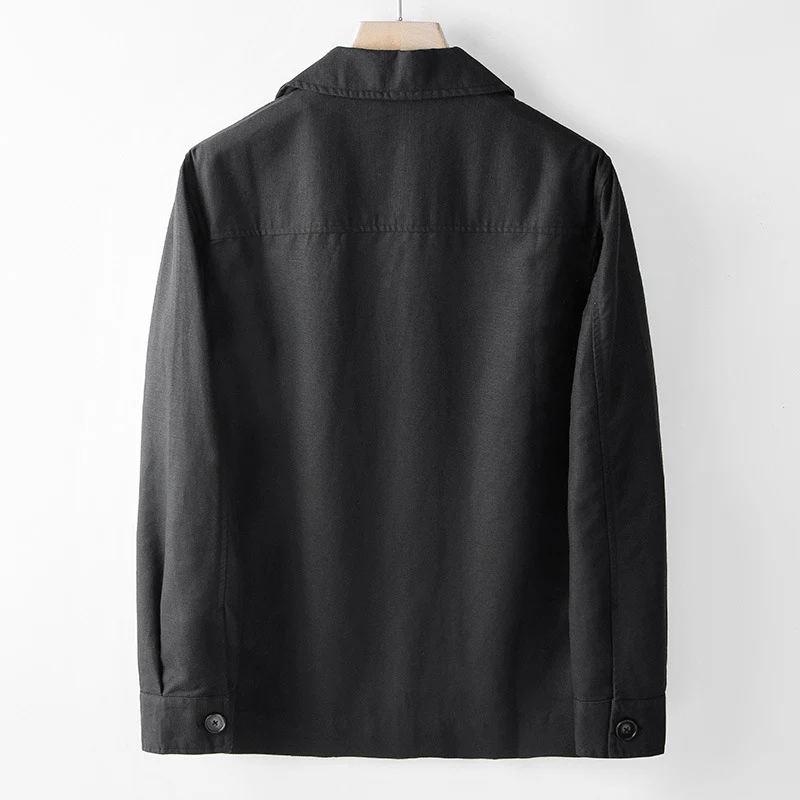 Slim Casual Thin Cotton Linen Suit Coat. Lightweight and breathable for a comfortable, stylish look. Perfect for warm we — photo 7