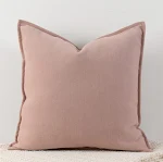 Fronha para almofada de sofá para sala de estar com padrão espinha de peixe em chenille, macia e elegante, ideal para seu lar — foto 16