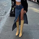 Vestido Casual Feminino Que Combina Com Tudo Confortável e Versátil Ideal para o Dia a Dia e Festas Design Moderno e Elegante Disponível em Vários Tamanhos — foto 4
