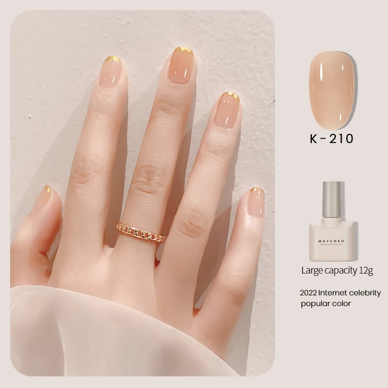 Esmalte de Unhas Nude Transparente Jade Fat Ice Transparente, efeito gelo, tom natural, durabilidade para unhas perfeitas e elegantes. — foto 2
