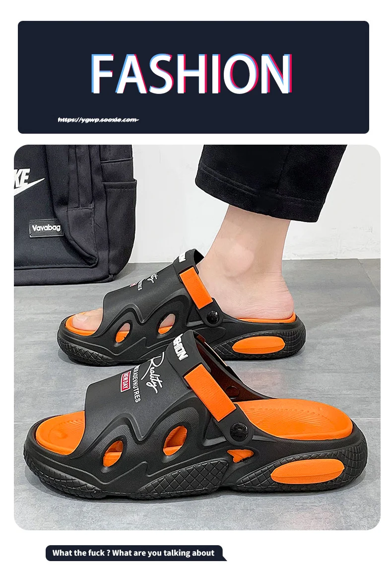 Title 3, Mens Summer Outdoor Slip-on Sandals for ultima...
