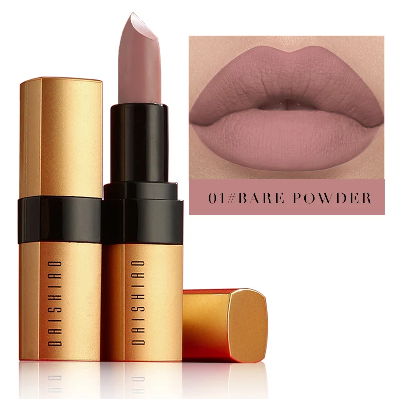 Title 2, Gold Tube Matte Lipstick Waterproof, Nonstick C...