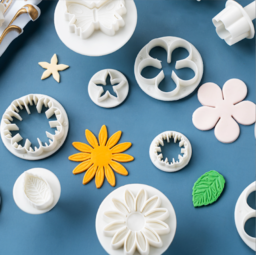 Title 5, Fondant Cake Mold Tool Daisy Butterfly Plastic ...