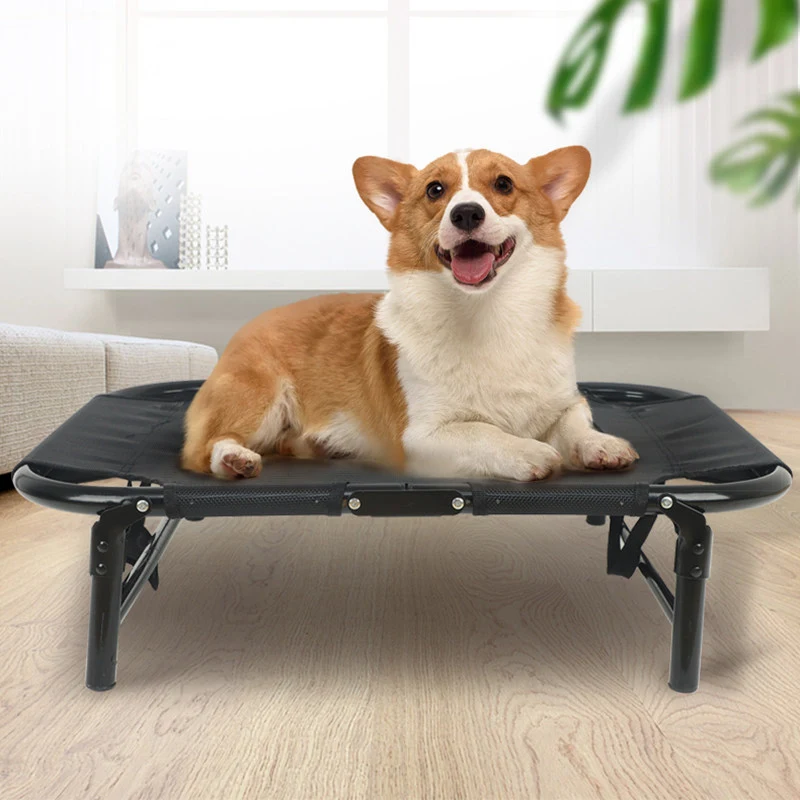 Title 4, Foldable dog bed kennel with free installation,...