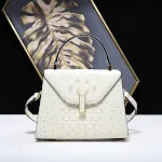 Bolsa de ombro de couro feminina Bolsa transversal casual Uma bolsa de mão elegante e versátil Perfeita para uso diário e para transportar seus pertences — foto 10