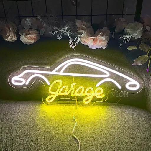 Title 5, Minimalist Modern LED Luminous Letter Light Per...