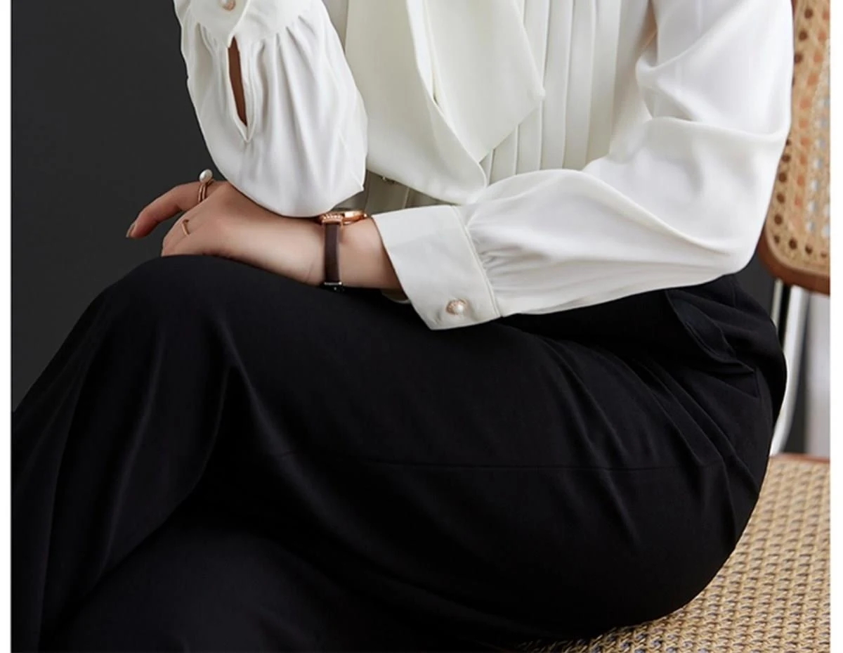 Title 9, Light Brown Lacing Chiffon Long Sleeve Shirt Fo...